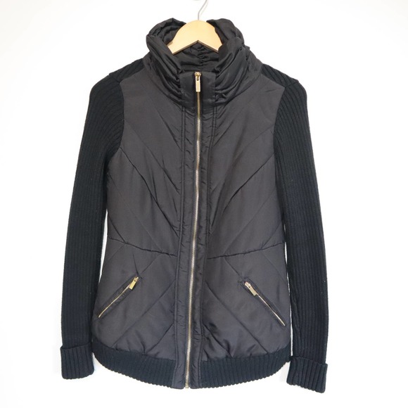 Cache Biker Moto Jacket Black Vest Zip-up XS - Picture 1 of 5